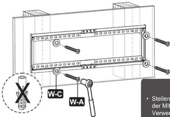 W-C W-A • Stellen der Mit Verwer