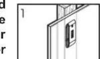 Tripp Lite DWM7090HD - Befestigen Sie die Montagehalterungen an der Wand 1a. Befestigen am Holzwandbalken - 8