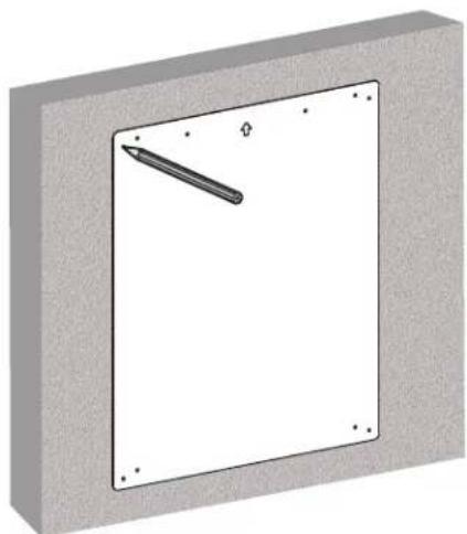 Tripp Lite DWM7090HD - Fije los Soportes del Conjunto de Soporte a la Pared 1b. Instalacion sobre Ladrillos Sólidos y Bloques de Concreto - 3