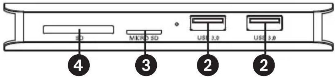 Tripp Lite U442DOCK11S - Vue d'ensemble du produit - 4