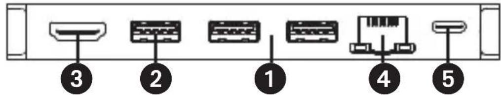 Tripp Lite U442DOCK5DGY - Accessoires en option - 1