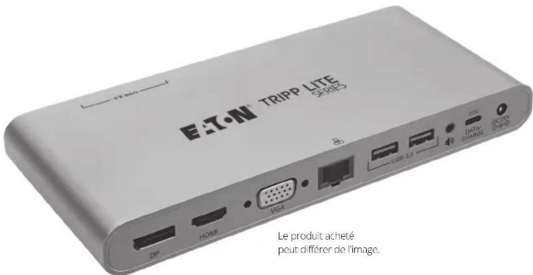 Tripp Lite U442DOCK4INT - Station d'accueil USB 3.2 Gen 1 USB-C - 1
