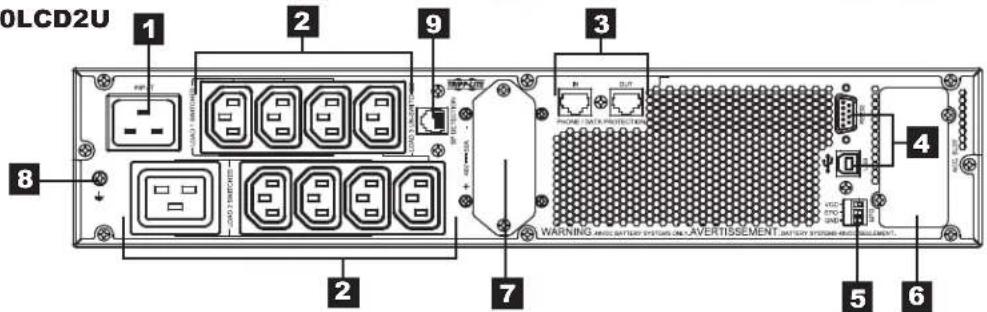 Tripp Lite SUINT2200LCD2U - Bo3MOxHOctn - 3
