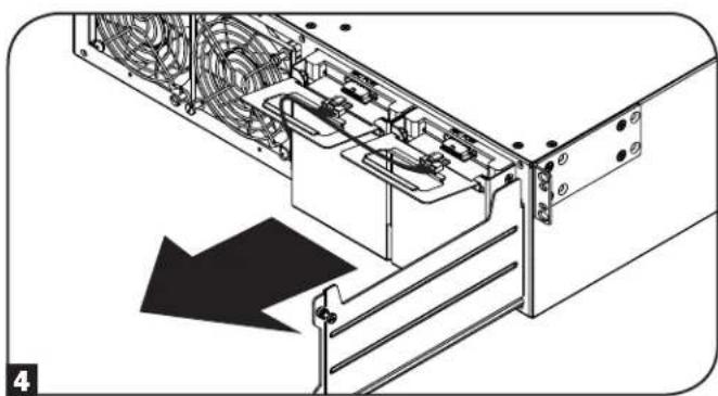 Tripp Lite SU5KRT3UX - Remplacement des batteries internes - 5