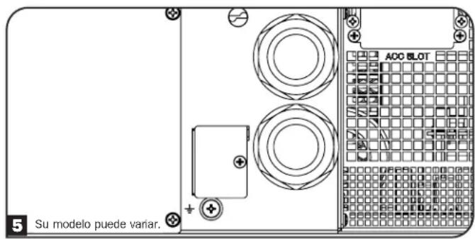 Tripp Lite SU5KRT3UX - Conexión de la Batería Externa - 1
