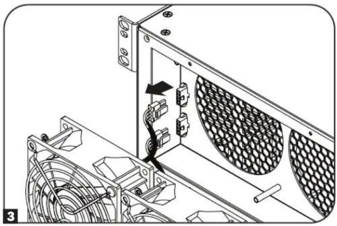 Tripp Lite SU5KRT3UX - Remplacement du ventilateur - 4