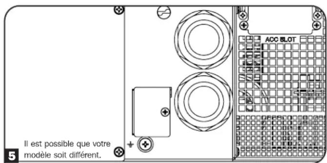 Tripp Lite SU5KRT3UX - Connexion des batteries externes - 1