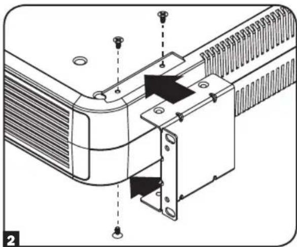 Tripp Lite BP24V282U - BP24V15RT2U 4-Post Mounting - 2