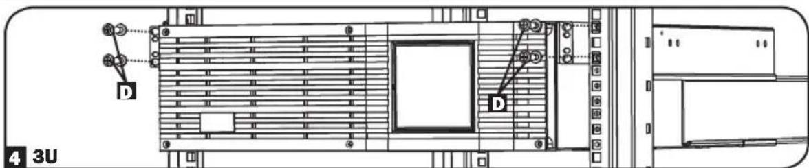 Tripp Lite BP24V282U - Mounting (Rack) - 4