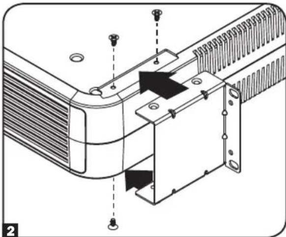 Tripp Lite BP24V282U - BP24V15RT2U 2-Post Mounting - 2