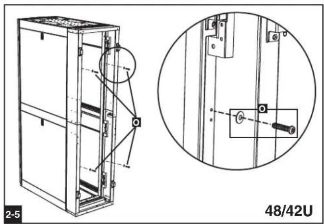 Tripp Lite SREXTENDER - 2-Fixation du cadre (suite) - 7