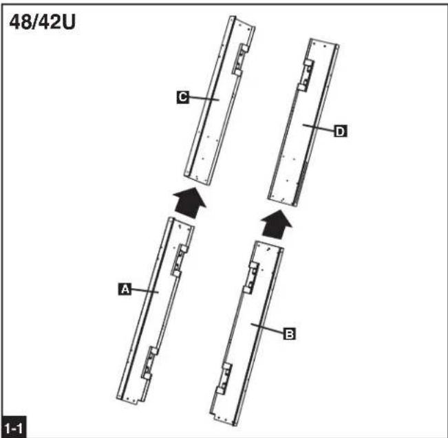 Tripp Lite SREXTENDER - - Ensamblaje del bastidor - 1