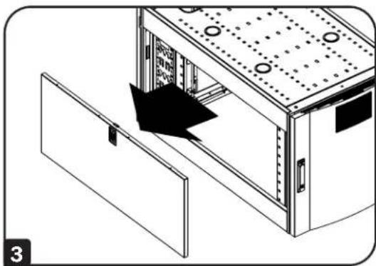 Tripp Lite SRTH6UB - Adding or Removing Side Panels - 3