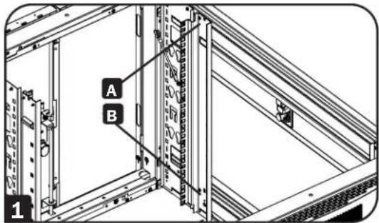 Tripp Lite SRTH6UB - Adjusting Mounting Rails and Cable Management Rails - 1