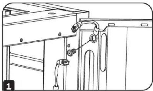 Tripp Lite SRTH6UB - Inverser la porte avant - 1
