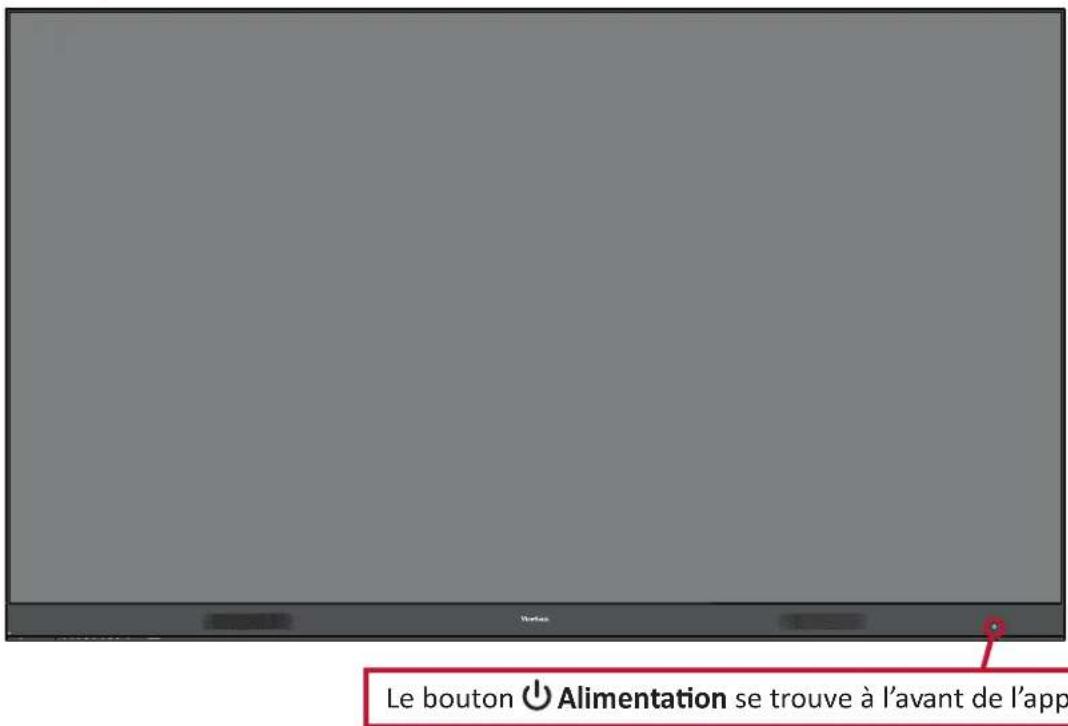 VIEWSONIC LD108121 - Mise sous tension/hors tension de votre écran LED - 1