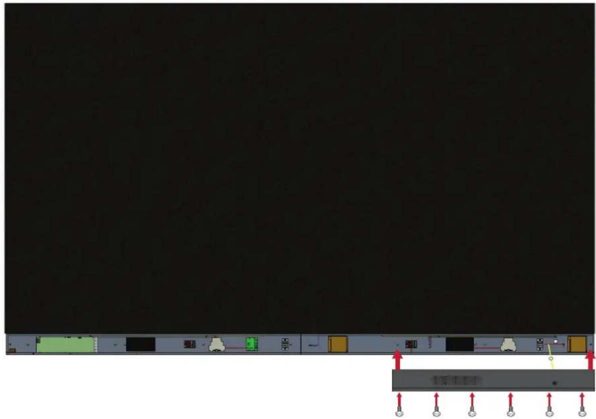 VIEWSONIC LD108121 - Installation des couvercles du boîtier de commande du système - 2