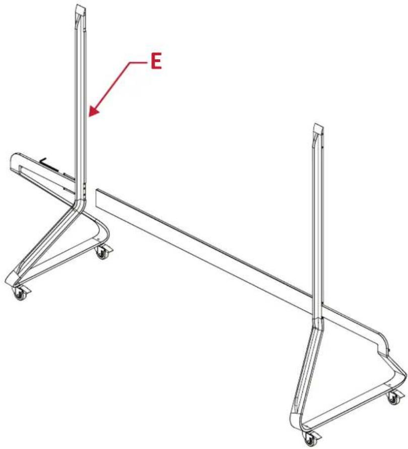 VIEWSONIC LD108121 - Assemblage du socle de sol - 2