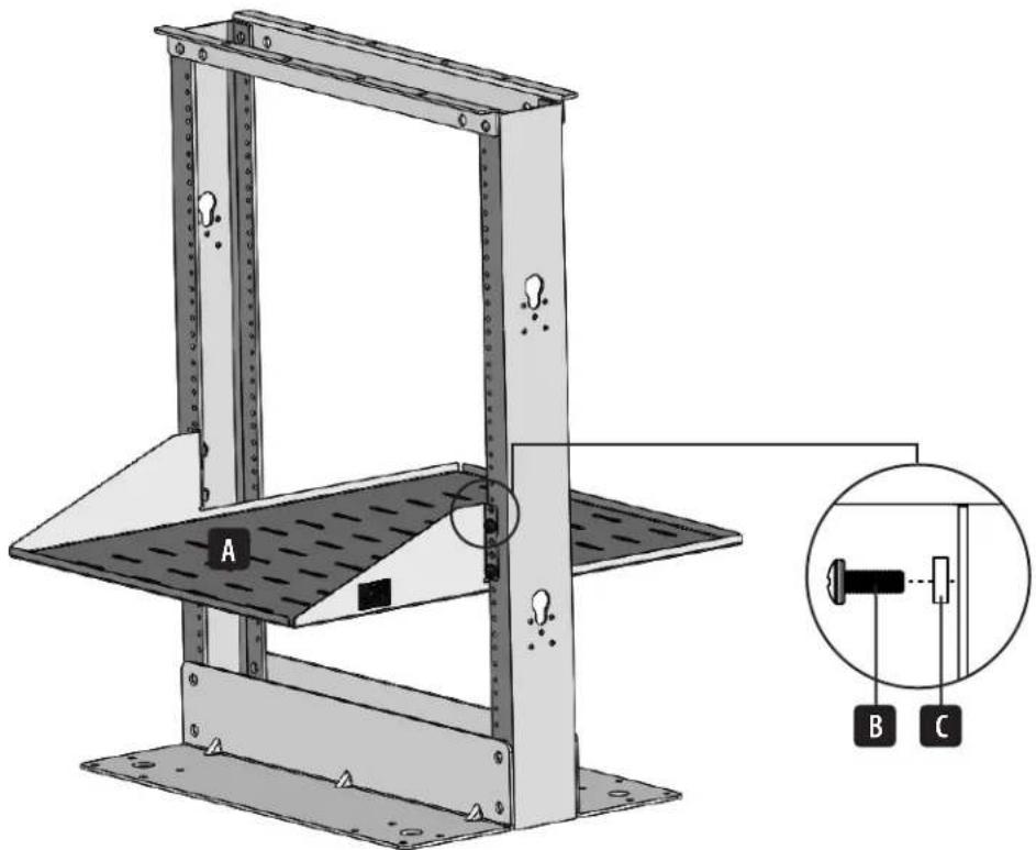 Tripp Lite SRSHELF2PCENTER - yka3aHnno MoHTaxy - 1