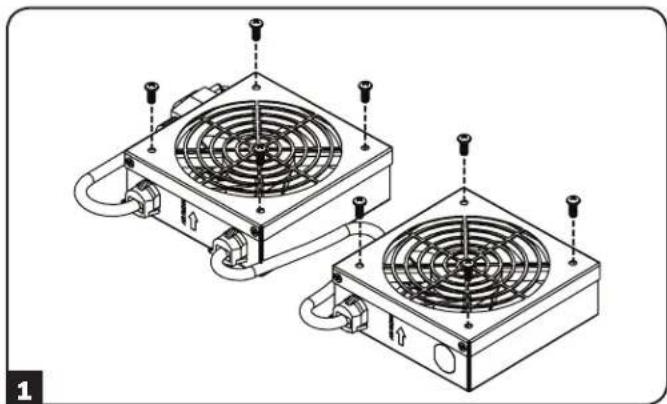 Tripp Lite SRXFANWM - Recommended (Interior) Installation - 1