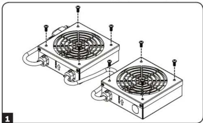 Tripp Lite SRXFANWM - Installation recommandée (à l'intérieur) - 1