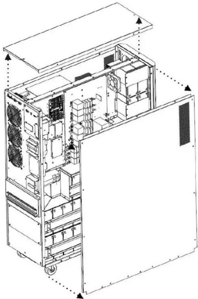 Tripp Lite S3M30KXNIB - Internal Battery Connection Procedure - 2