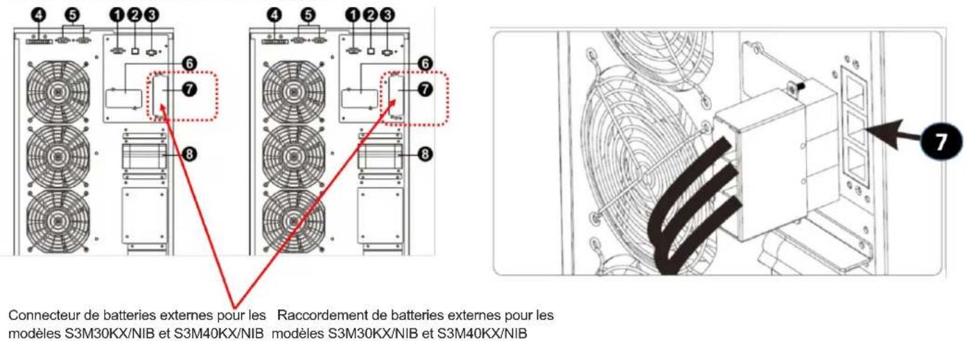 Tripp Lite S3M30KXNIB - Raccordement de batteries externes - 1