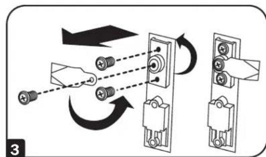 Tripp Lite SRTH12UB - Reversing Front Door - 3