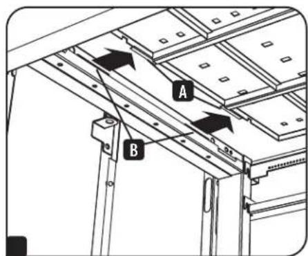 Tripp Lite SRSEHOOD - Installation du boîtier d'accès aux câbles résistant au ruissellement - 5