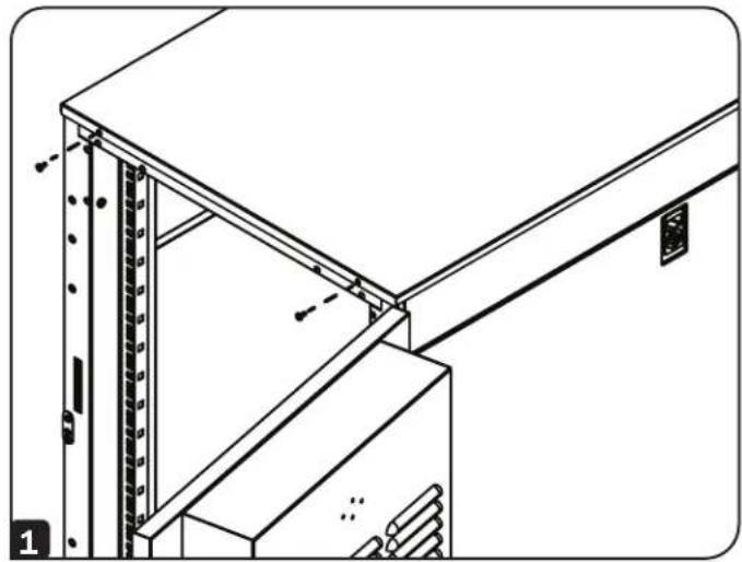Tripp Lite SRSEHOOD - Modèles avec vis pour retenir le toit - 1