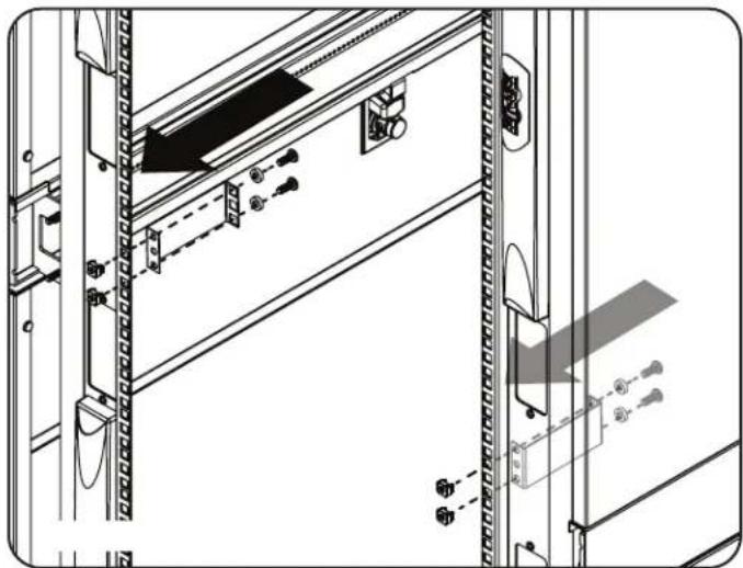 Tripp Lite SRRAILDPTH2U - Àutiliser pour le montage en bati de composants plus COURTS. - 1