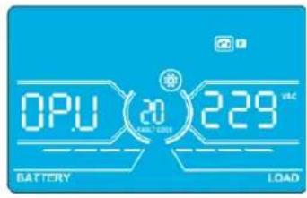 OPU 20 229 VAC BATTERY LOAD