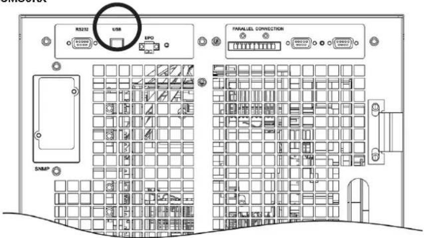 RS322 USB EPO PARALLEL CONNECTION SNMP