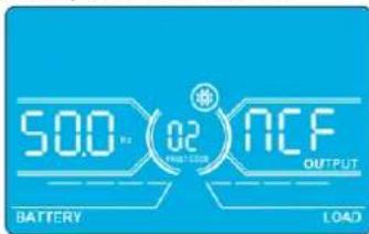 500 Hz 02 ACF OUTPUT BATTERY LOAD