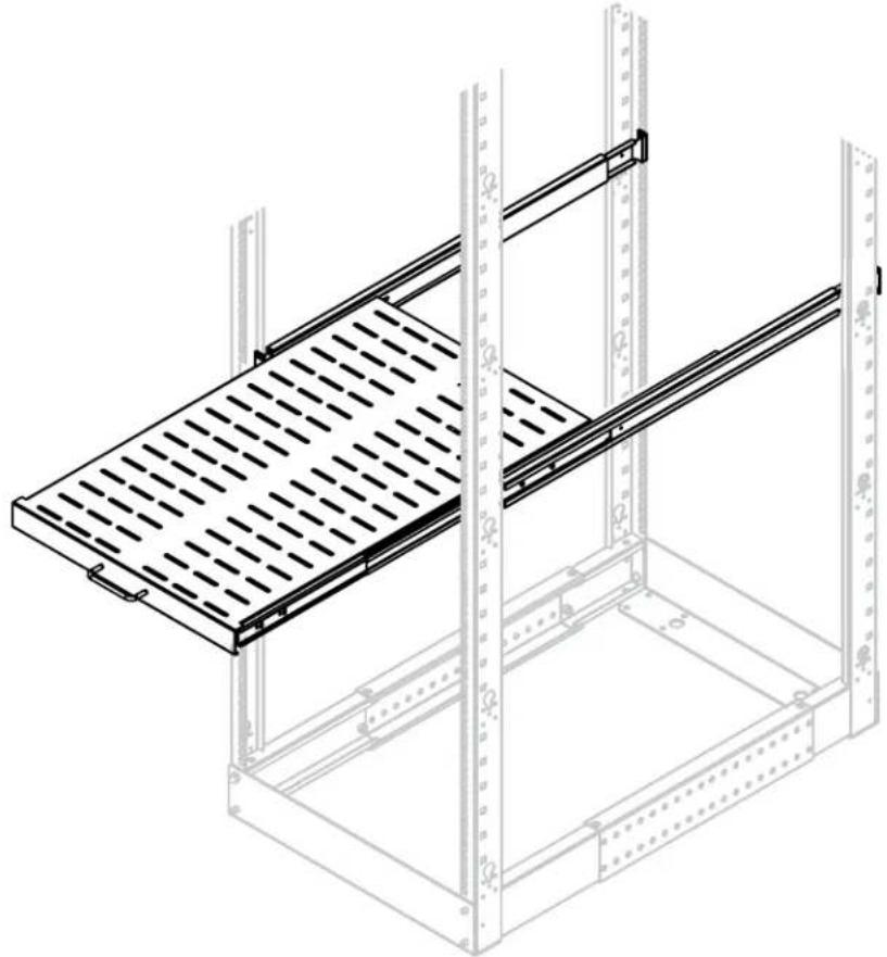 Tripp Lite SRSHELF4PSLVENT - Instructions de montage - 1