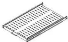 Tripp Lite SRSHELF4PSLVENT - Liste des pièces - 1