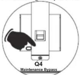 Tripp Lite S3M160KXD - Transfer Critical Load from Line Mode to Maintenance Bypass - 2