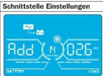 Tripp Lite S3M60KXD - 14: Anpassung der Ladegerätsspannung - 1
