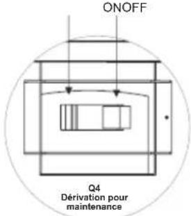 Tripp Lite S3M120KXD - Transfert de charge critique du mode ligne vers la dérivation de maintenance - 6