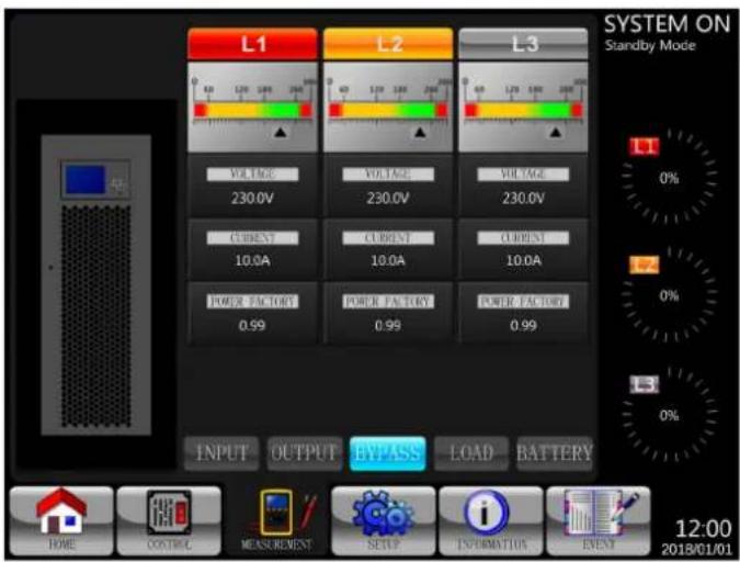 Tripp Lite S3M120KXD - Control Panel and LCD Operations - 3