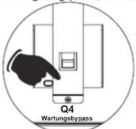 Tripp Lite S3M120KXD - Kritische Last von Netzmodus zu Wartungsbypass übertragen - 2