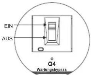 Tripp Lite S3M120KXD - Kritische Last von Netzmodus zu Wartungsbypass übertragen - 5