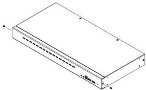 Tripp Lite B024DPU08 - Монтаж в стойку (с лицевой стороны) - 1