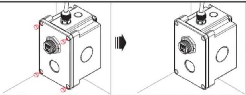 Tripp Lite N206WK01IND - Industrial Bulkhead Coupler Installation - 1