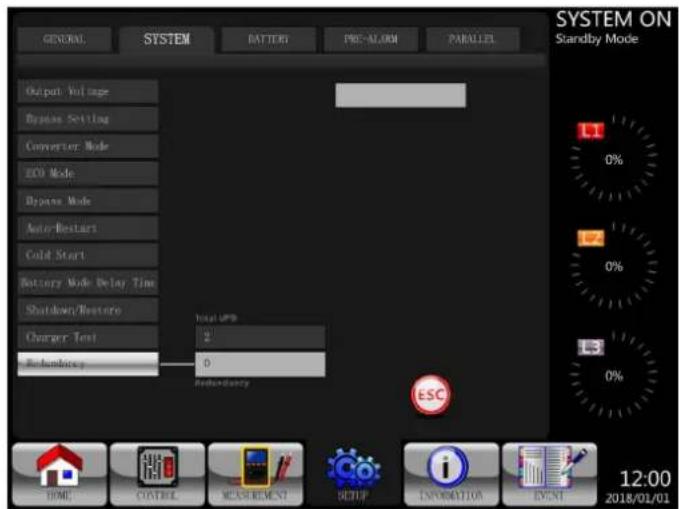 Tripp Lite S3M100KXD - Configuración de la Pantalla en Paralelo - 2