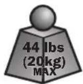 Tripp Lite WWSSCOS40AM - Clamp-On Monitor Riser with Antimicrobial Coating* - 2