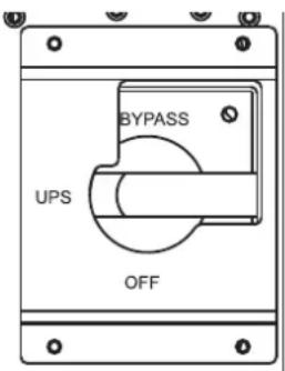 Tripp Lite S3M40KXDNIB - Übertragung der kritischen Last vom Netzbetrieb auf den Wartungsbypass - 2