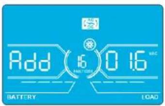 Tripp Lite S3M40KXDNIB - 17: Ajuste de Voltaje del Inversor C - 1