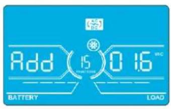 Tripp Lite S3M40KXDNIB - 15: Ajuste de Voltaje del Inversor A - 1
