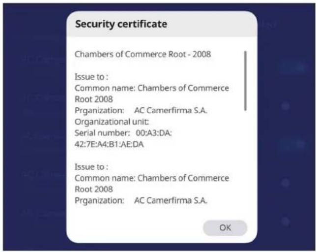 VIEWSONIC IFP5550E2 - Security (Sécurité) - 5